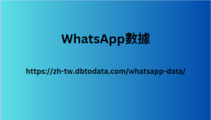 Whatsapp數據 