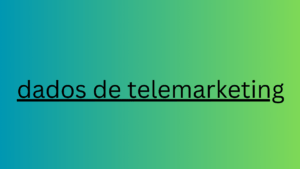 dados de telemarketing 