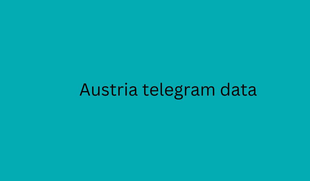 Austria telegram data